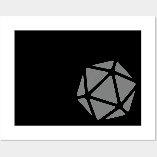 D20 Logo Wall Art by RetroShopDX